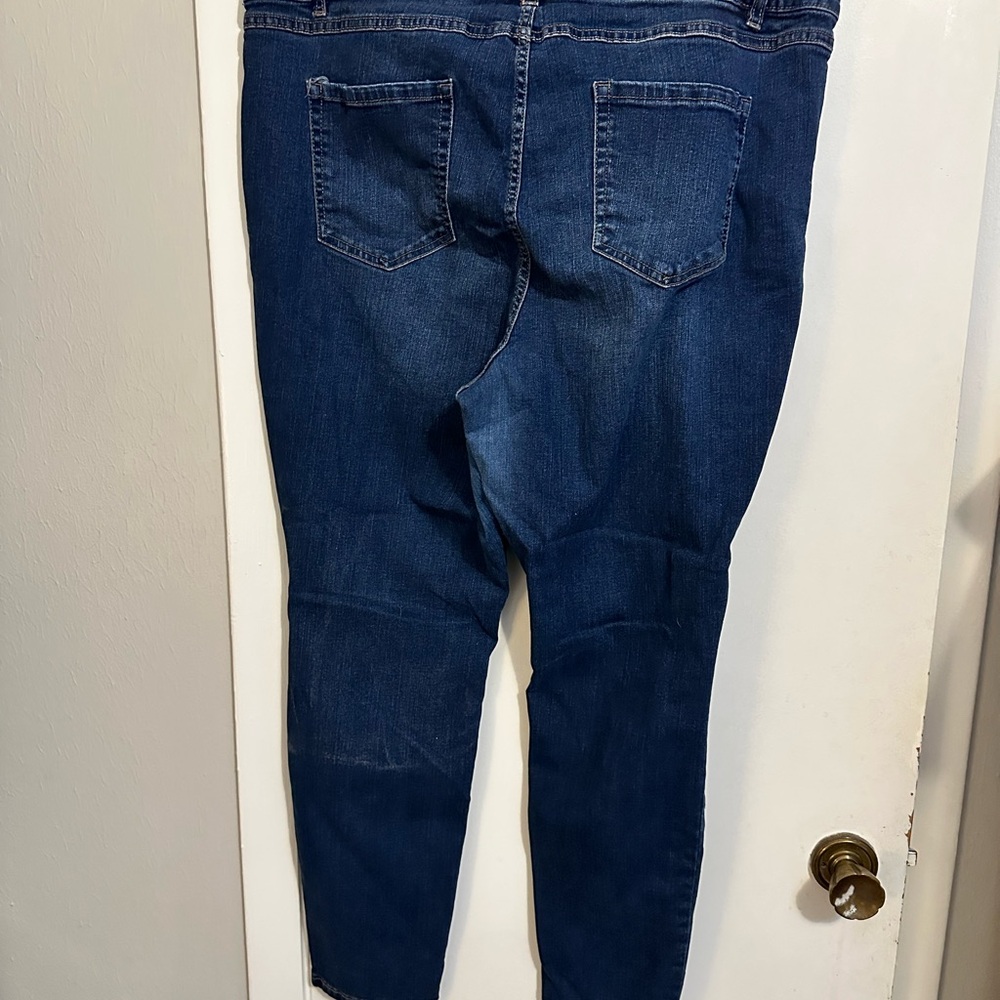 Dark Blue Denim Jeans